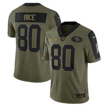 Camisa NFL San Francisco 49ers Vapor Limited Jersey Salute To Service 2021