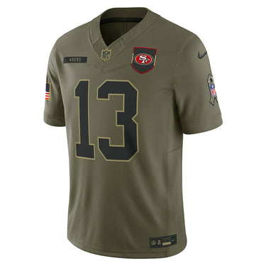 Camisa NFL San Francisco 49ers Vapor F.U.S.E. Limited Jersey Salute To Service 2025