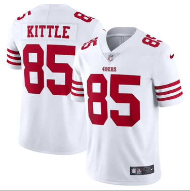 Camisa NFL San Francisco 49ers Vapor Limited Jersey Branca
