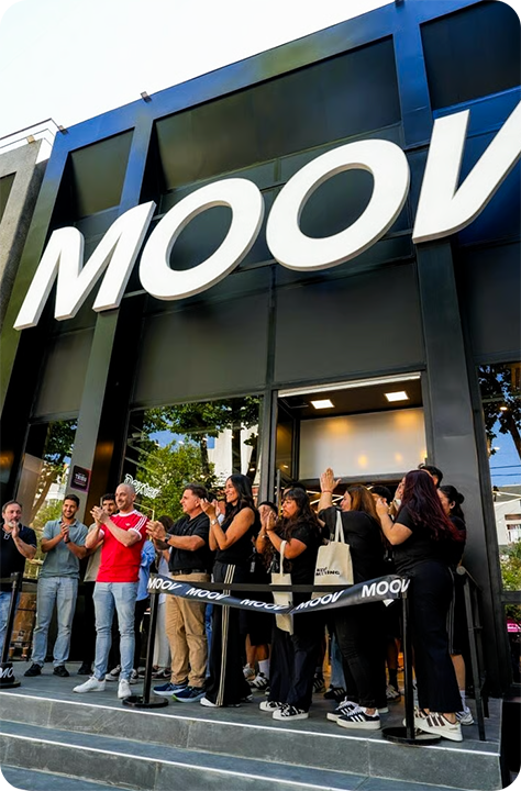 Loja física Moove Esportes — Shopping de Balneário Camboriú