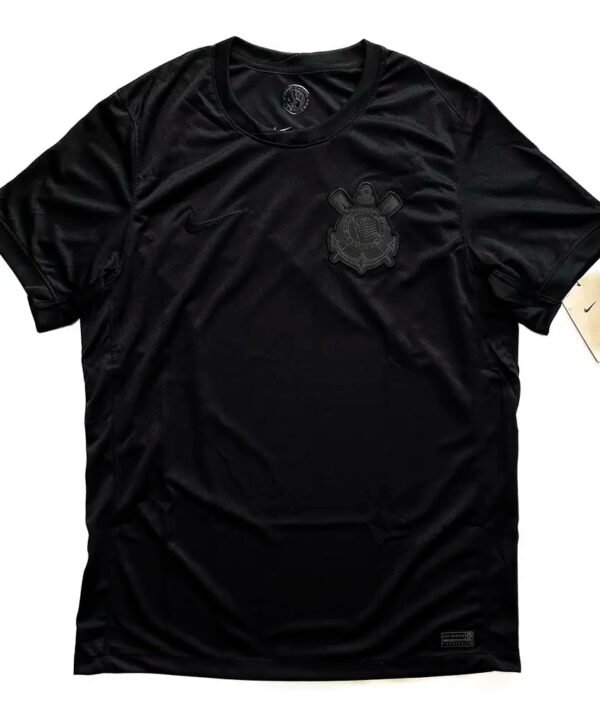 Camisa Nike Corinthians 2024/2025 Away All Black (Preta)
