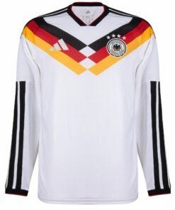 Camisa Manga Longa Adidas Alemanha 2025/26 Home Versão Jogador