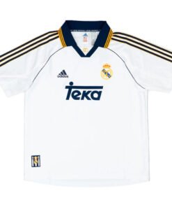Camisa Retrô Adidas Real Madrid 1999/2000 Home Reedição