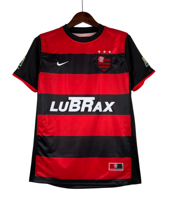 Camisa Flamengo l Retro 2000/01 Nike - Preto e Vermelho