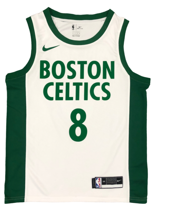Regata NBA Boston Celtics City Edition Nike Authentic Walker 8 - Branca