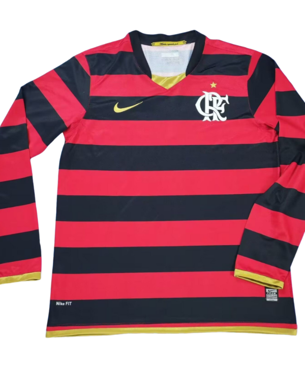 Camisa Flamengo Manga Longa Home 2008 - Versão Retrô