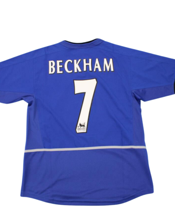 Camisa Manchester United Away 02/03 - Versão Retrô "Beckham" Nº 7