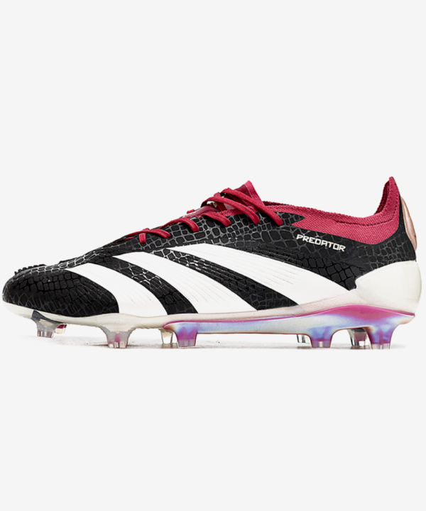 Chuteira Adidas Predator Elite FG - Branca e Preta