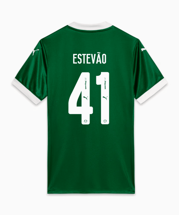 Camisa Puma Palmeiras 2025/26 I - Estevão N° 41