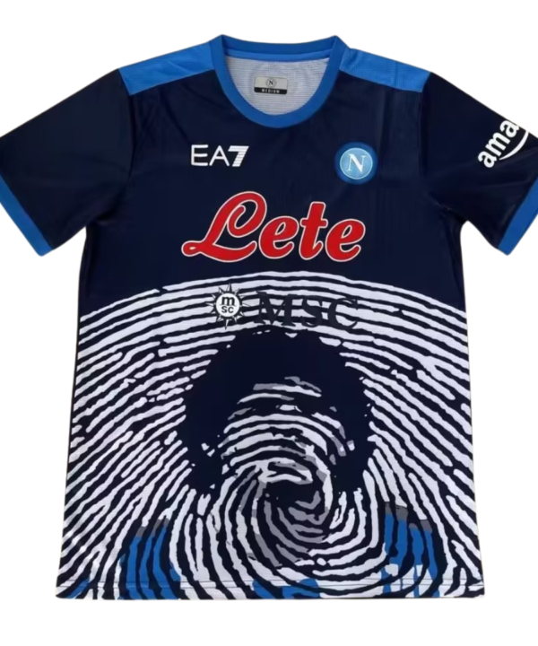 Camisa Retrô Napoli Maradona Versão Dark  21/22