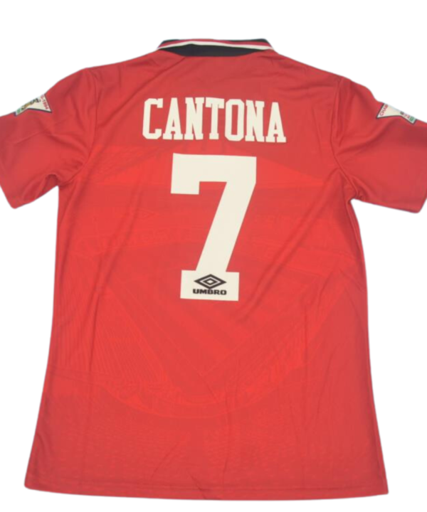 Camisa Manchester United Home 94/96 - Versão Retrô "Cantona" Nº 7