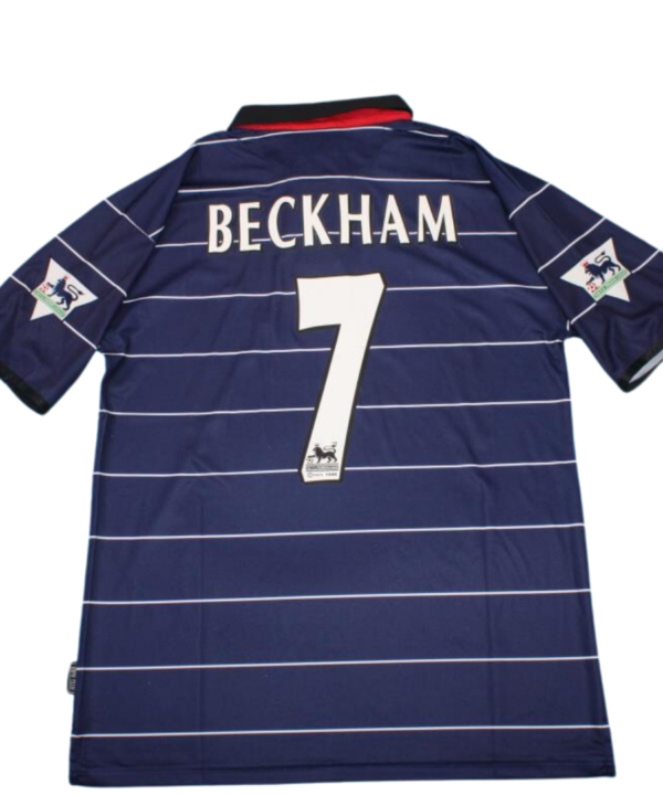 Camisa Manchester United Away 99/00 - Versão Retrô "Beckham" Nº 7
