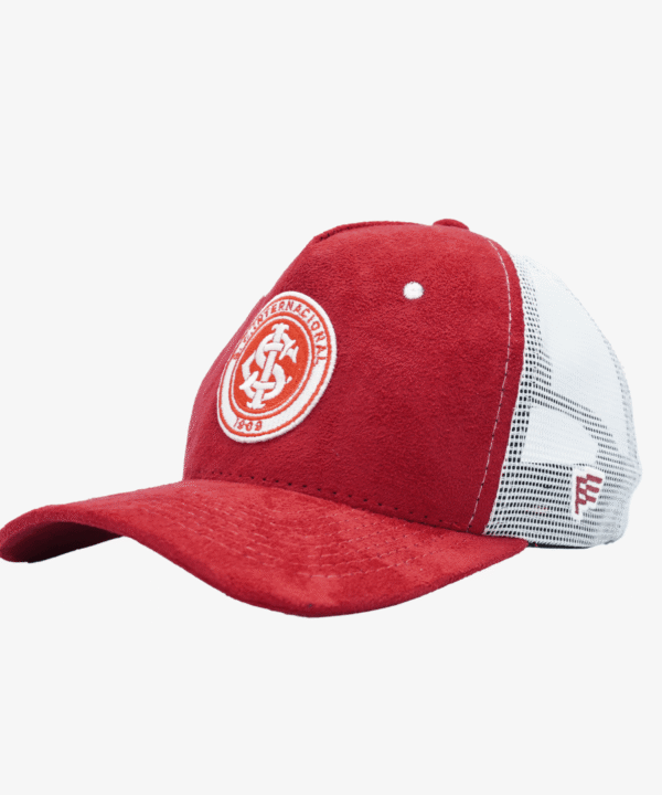 Boné Trucker Internacional Tela - Vermelho