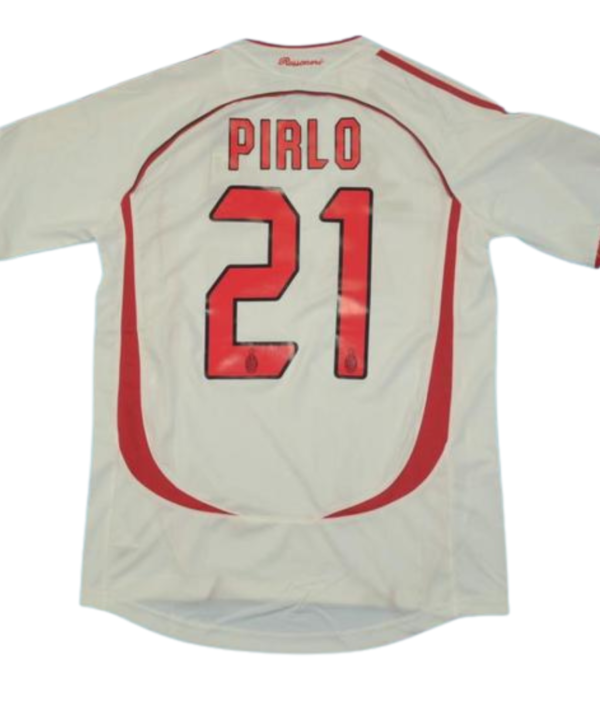 Camisa Retrô Milan Away UCL Finale Versão 2007 "Pirlo" N°.21