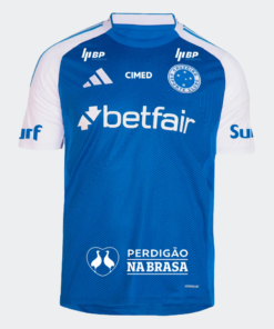 Camisa adidas Cruzeiro 2025/26 I Com Patrocínios
