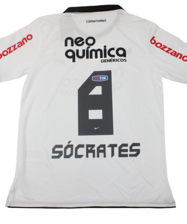 Camisa Corinthians Home 2011 - Versão Retrô "Sócrates" Nº 8