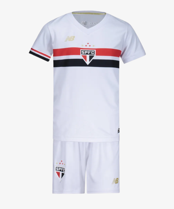 Conjunto Infantil New Balance São Paulo 2025/26 I