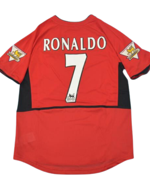 Camisa Manchester United Home 02/04 - Versão Retrô "Cristiano Ronaldo" Nº 7