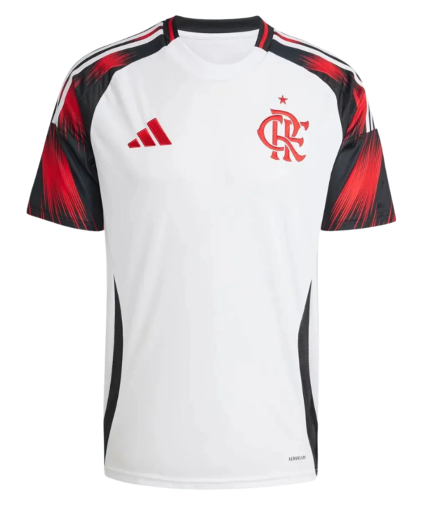 Camisa Flamengo II 2025/26 Torcedor Adidas Masculina - Branco