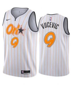 Regata NBA Orlando Magic Edition 20/21 Nike Authentic Vucevic 9 - Branca