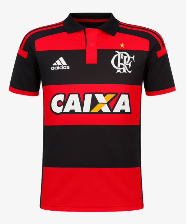 Camisa Adidas Flamengo 2014 I Retrô com Patrocinadores