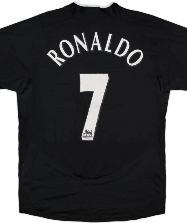 Camisa Manchester United Away 03/05 - Versão Retrô "Ronaldo" N°7