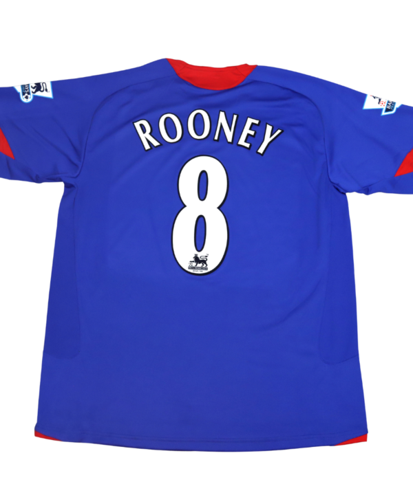 Camisa Manchester United Away 05/06 - Versão Retrô "Rooney" Nº 8
