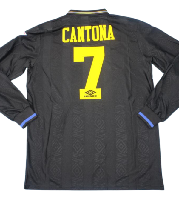 Camisa Manchester United Manga Longa 93/94 - Versão Retrô "Cantona" Nº 7