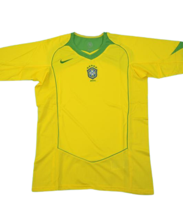 Camisa Retrô Brasil Home 04/06