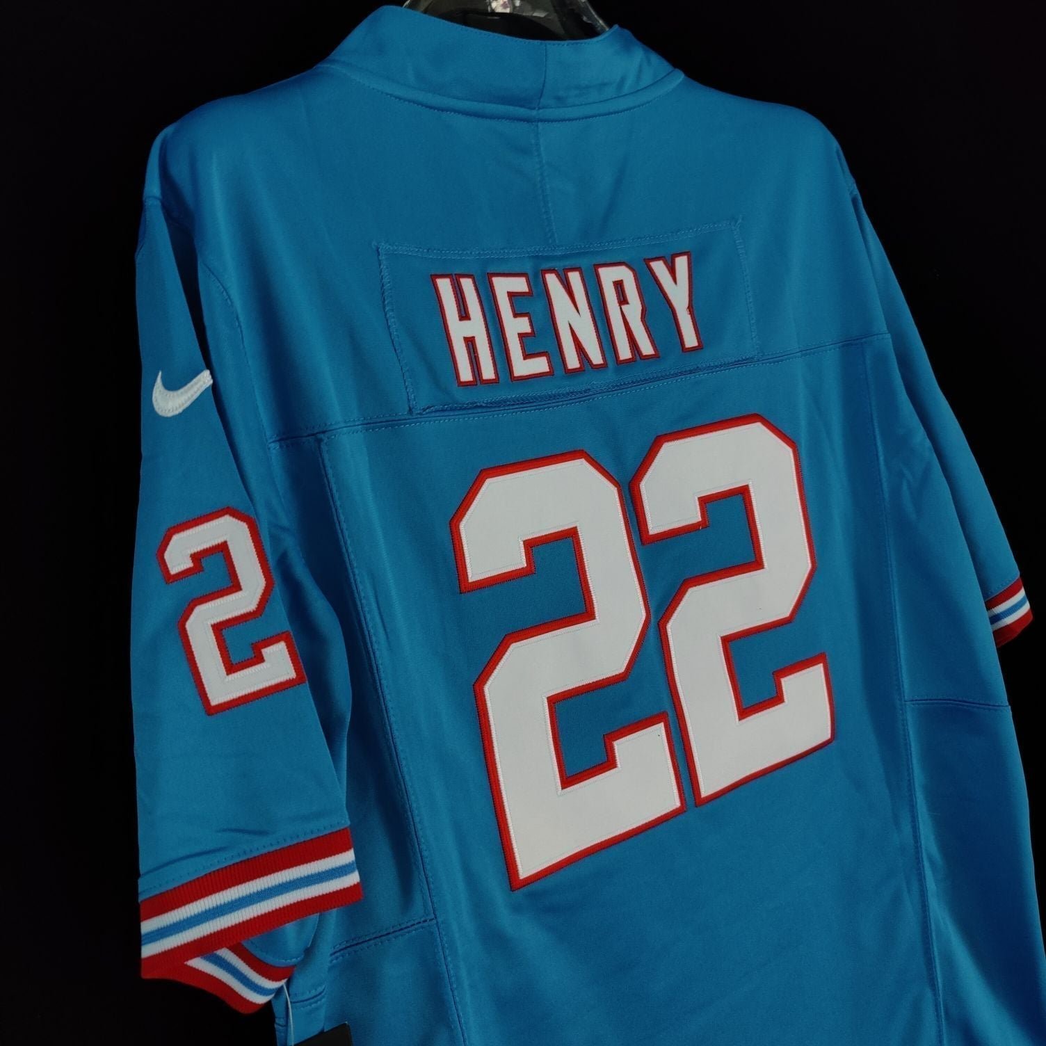 Camisa NFL Tennessee Titans Vapor F.U.S.E. Limited Jersey Azul Claro - Imagem 10