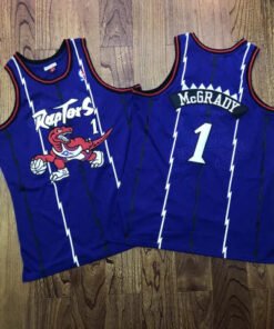 Regata NBA Toronto Raptors Retrô 1998-1999 Mitchell & Ness Authentic McGrady 1 - Azul
