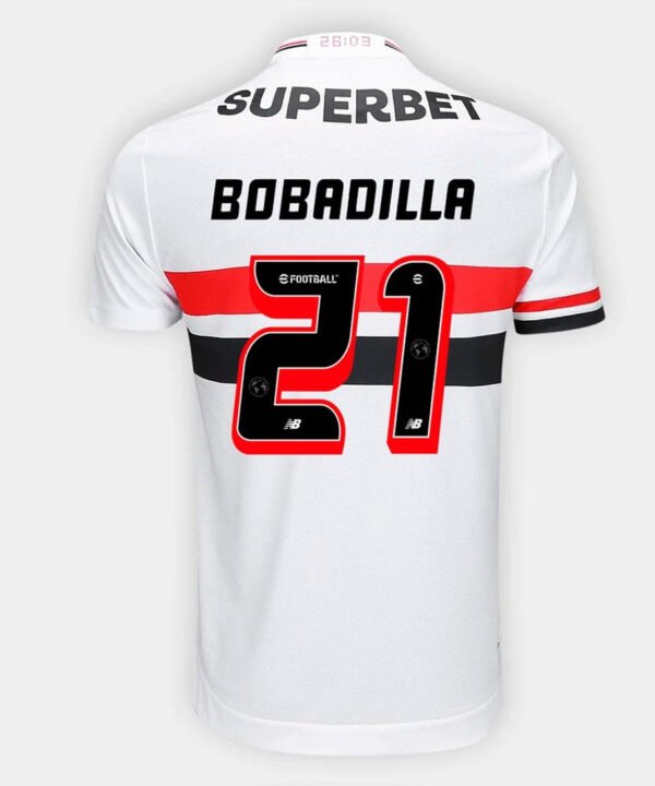 Camisa São Paulo 2025/26 I BOBADILLA N° 21