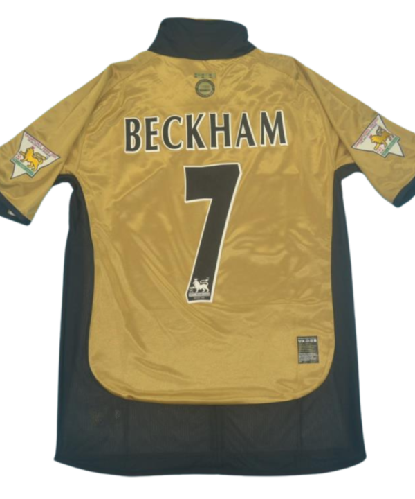Camisa Manchester United Reservible Mode 00/01 - Versão Retrô "Beckham" Nº 7