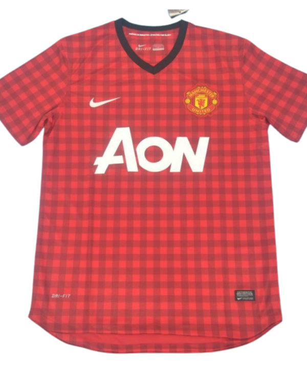 Camisa Manchester United Home 12/13 - Versão Retrô