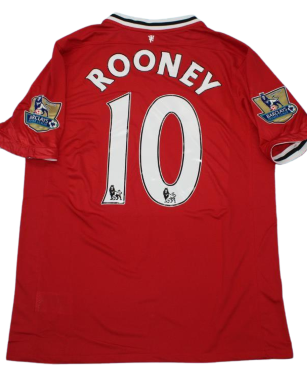 Camisa Manchester United Home 11/12 - Versão Retrô "Rooney" Nº 10
