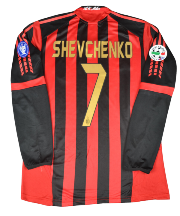 Camisa Milan Manga Longa 05/06 - Versão Retrô "Shevchenko" Nº 7