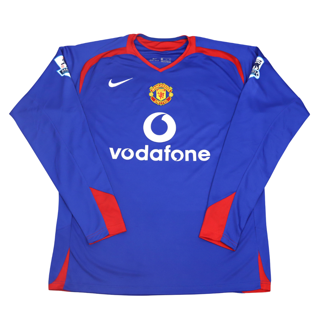 Camisa Manchester United Manga Longa 05/06 - Versão Retrô "Cristiano Ronaldo" Nº 7 - Imagem 2