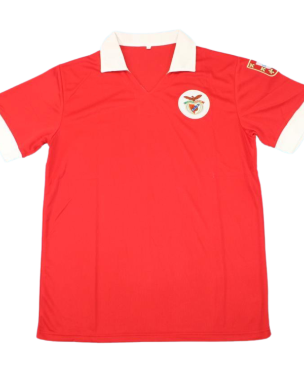 Camisa Benfica Home 60/61 - Versão Retrô