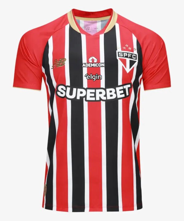Camisa New Balance São Paulo 2025/26 II Jogador Com Patrocínios