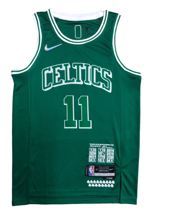 Regata NBA Boston Celtics City Edition Nike Authentic Irving 11 - Verde