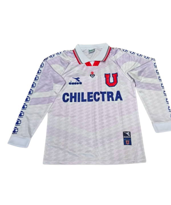 Camisa Universidad de Chile Manga Longa Away 1996 - Versão Retrô