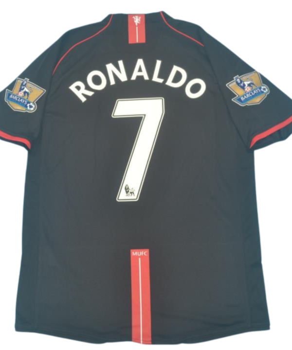 Camisa Manchester United Away 07/08 - Versão Retrô "Cristiano Ronaldo" Nº 7