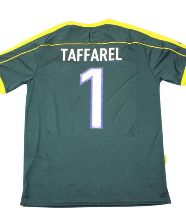 Camisa Retrô Brasil   Copa do Mundo Versão 1998 "Taffarel" N°.1