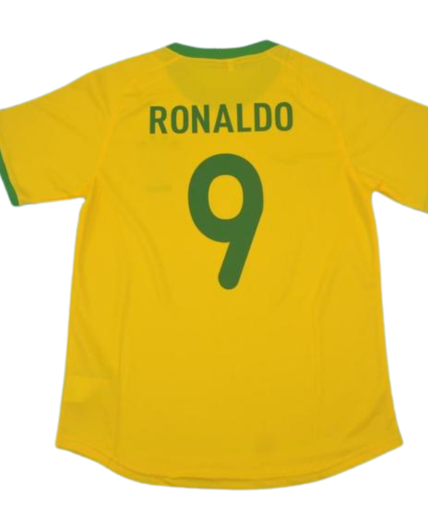 Camisa Retrô Brasil Home 2000 "Ronaldo" N°.9