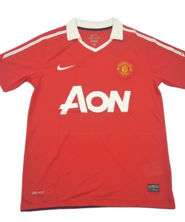 Camisa Manchester United Home 10/11 - Versão Retrô