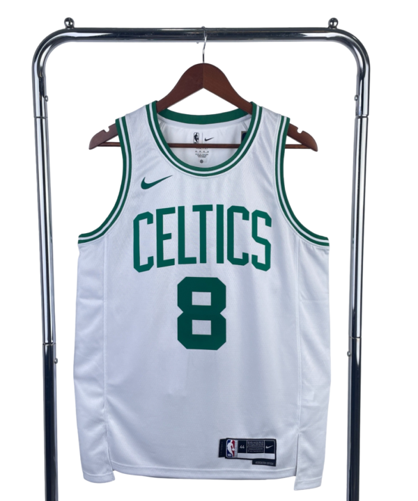 Regata NBA Boston Celtics Nike Authentic Porzingis 8 - Branca