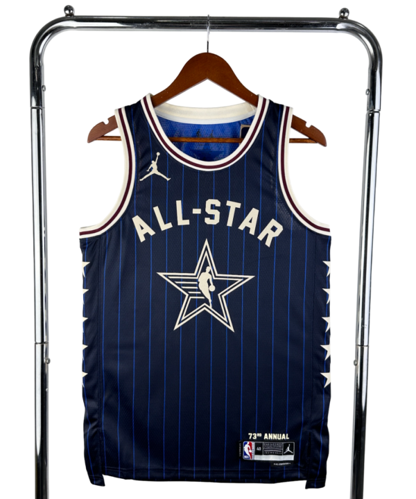 Regata NBA Boston Celtics Jordan Authentic Tatum 0 - Azul