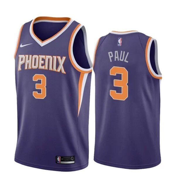 Regata NBA Phoenix Suns Nike Authentic Paul 3 - Azul
