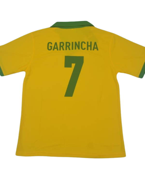 Camisa Retrô Brasil Home 1957 "Garrincha" N°.7