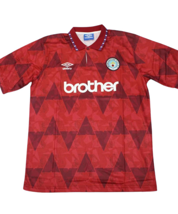 Camisa Manchester City Away 1991 - Versão Retrô